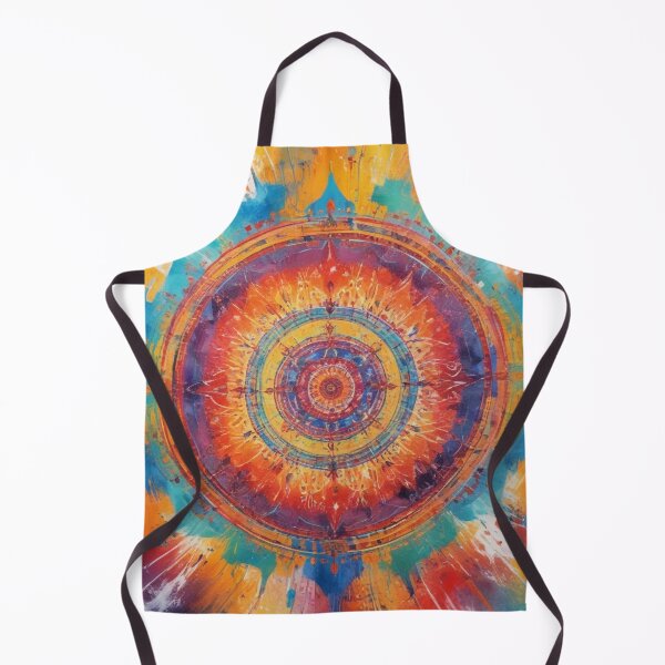 Item preview, mandala and chakra meditation pattern print design designed and sold by Anshu3813.