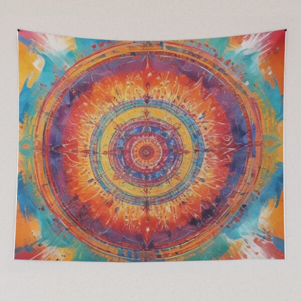 Item preview, mandala and chakra meditation pattern print design  designed and sold by Anshu3813.