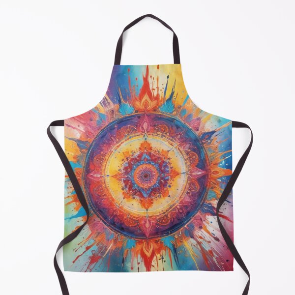 Item preview, mandala and chakra meditation pattern print design designed and sold by Anshu3813.