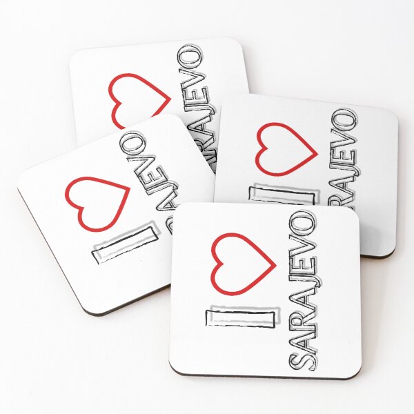 Item preview, I love Sarajevo stiker  designed and sold by ArtBiH.