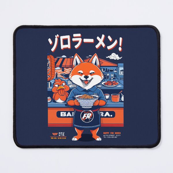 Item preview, Fox Ramen designed and sold by TheSamuraiCat.