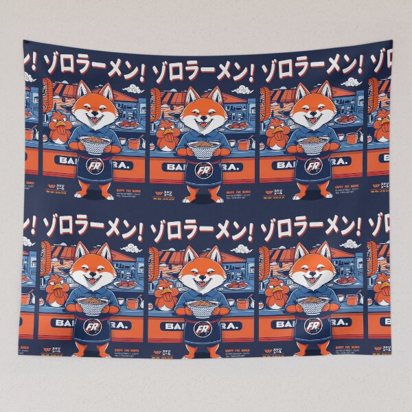 Item preview, Fox Ramen designed and sold by TheSamuraiCat.