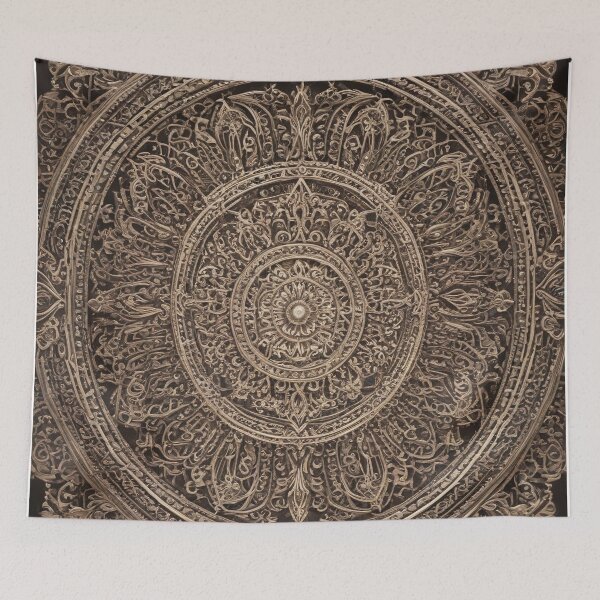 Item preview, mandala and chakra meditation pattern print design designed and sold by Anshu3813.