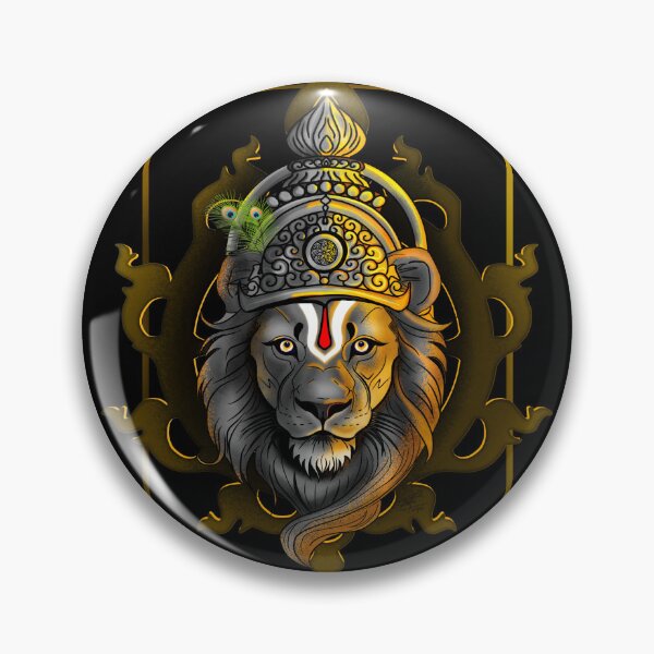 Item preview, Narasimha - The Protector (The 4th avatar of Vishnu) designed and sold by Roysdisturbia.