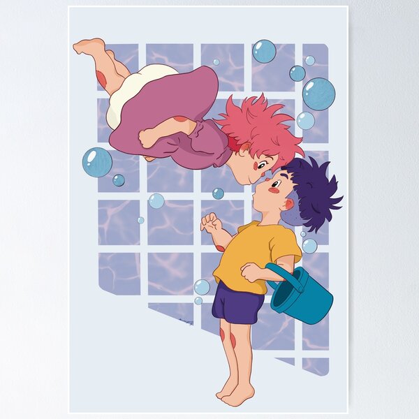 Item preview, Ponyo and Sasuke designed and sold by KraftCreates .