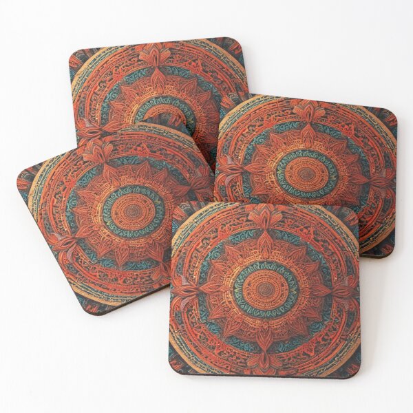 Item preview, mandala and chakra meditation pattern print design  designed and sold by Anshu3813.