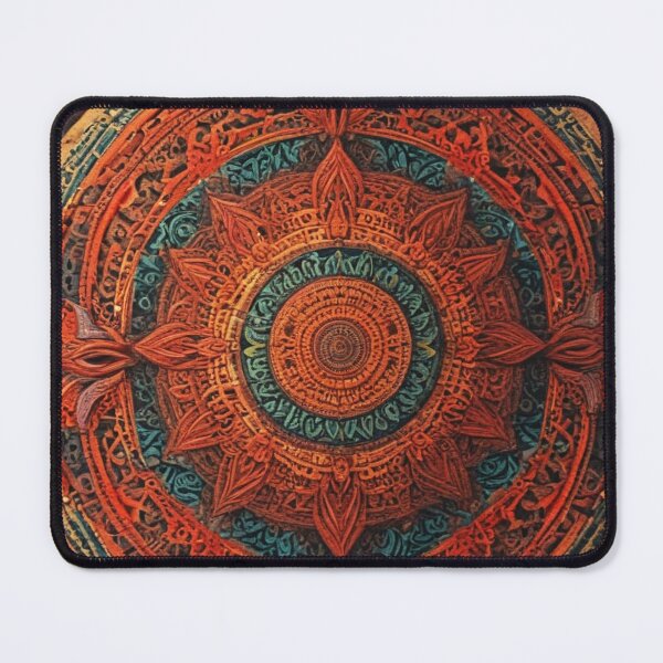 Item preview, mandala and chakra meditation pattern print design designed and sold by Anshu3813.