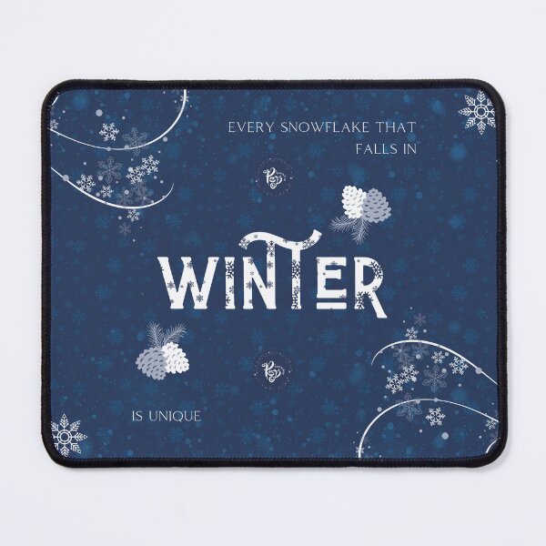 Item preview, Winter 2024 (blue) designed and sold by ProsetoPrint.