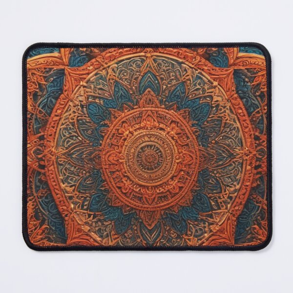 Item preview, mandala and chakra meditation pattern print design designed and sold by Anshu3813.