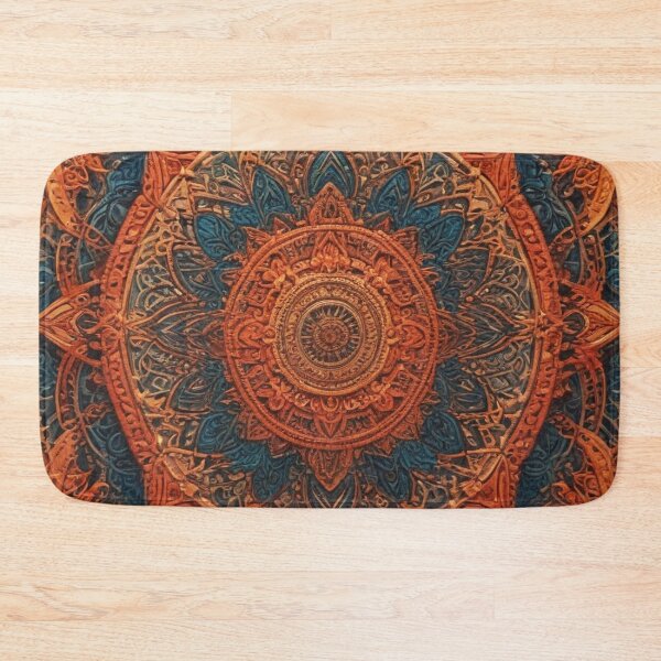 Item preview, mandala and chakra meditation pattern print design  designed and sold by Anshu3813.