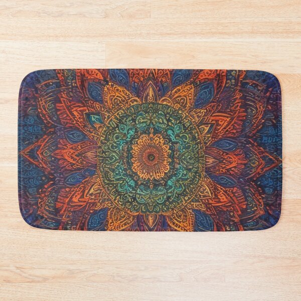 Item preview, mandala and chakra meditation pattern print design  designed and sold by Anshu3813.