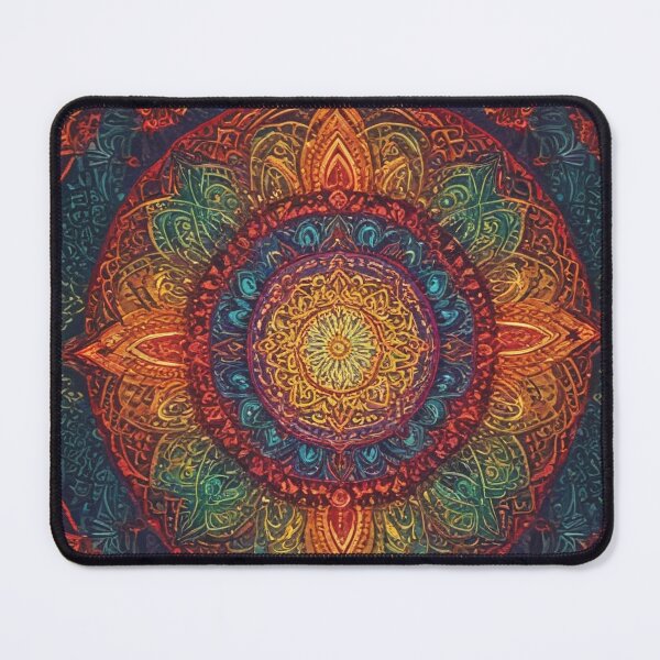 Item preview, mandala and chakra meditation pattern print design designed and sold by Anshu3813.