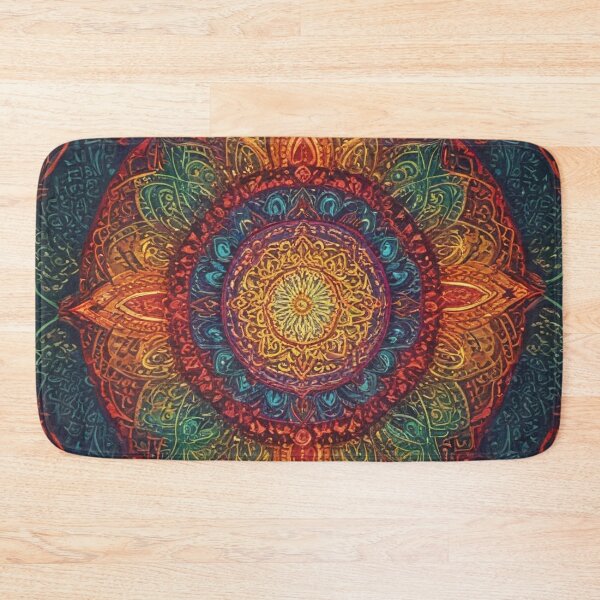 Item preview, mandala and chakra meditation pattern print design  designed and sold by Anshu3813.