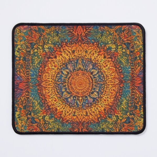 Item preview, mandala and chakra meditation pattern print design designed and sold by Anshu3813.