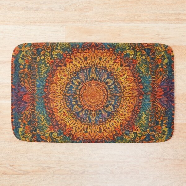 Item preview, mandala and chakra meditation pattern print design  designed and sold by Anshu3813.