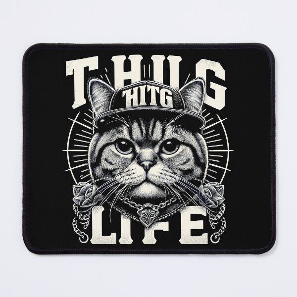 Item preview, BKH British Shorthair Cat tabby Gangster Life Gift designed and sold by Pineapple-Tree.