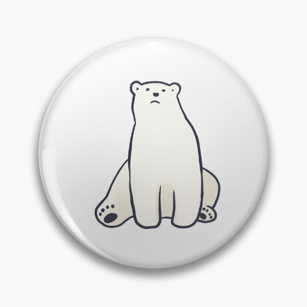 Item preview, Polar bear sitting  designed and sold by Mayarart.