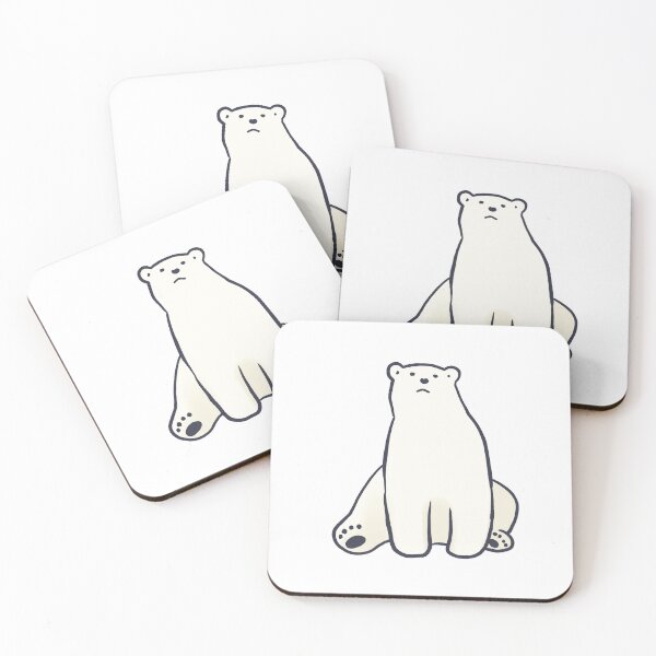 Item preview, Polar bear sitting  designed and sold by Mayarart.