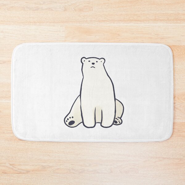 Item preview, Polar bear sitting  designed and sold by Mayarart.