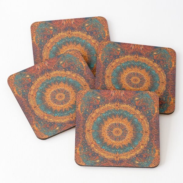 Item preview, mandala and chakra meditation pattern print design  designed and sold by Anshu3813.