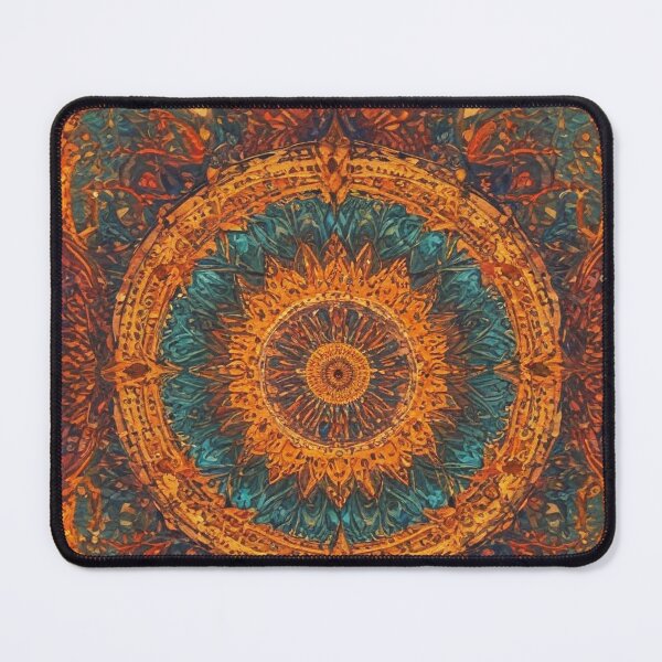 Item preview, mandala and chakra meditation pattern print design designed and sold by Anshu3813.