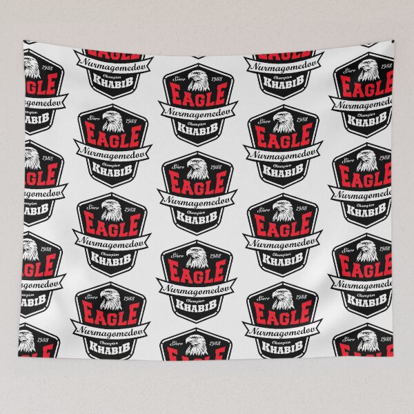 Item preview, Khabib Nurmagomedov Badge Eagle designed and sold by bibinik.