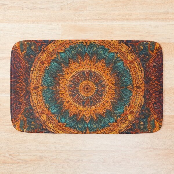 Item preview, mandala and chakra meditation pattern print design  designed and sold by Anshu3813.