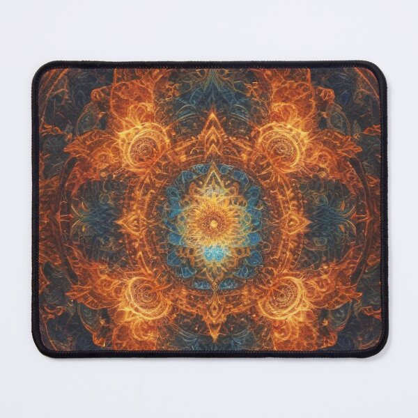 Item preview, mandala and chakra meditation pattern print design designed and sold by Anshu3813.