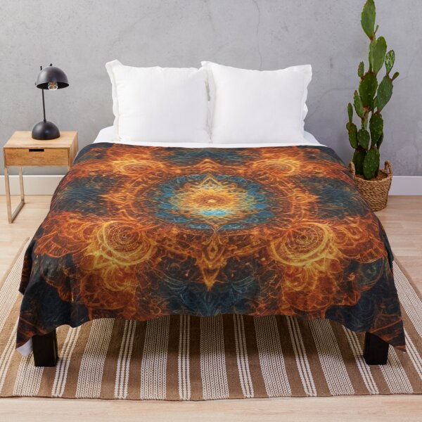 Item preview, mandala and chakra meditation pattern print design  designed and sold by Anshu3813.