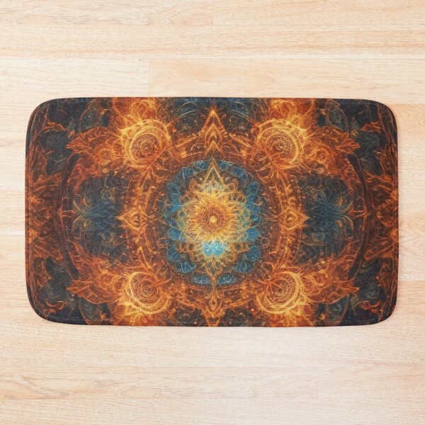 Item preview, mandala and chakra meditation pattern print design  designed and sold by Anshu3813.