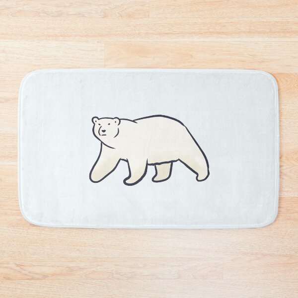 Item preview, Polar bear illustration  designed and sold by Mayarart.