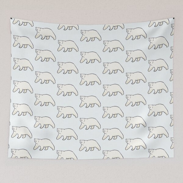 Item preview, Polar bear illustration  designed and sold by Mayarart.