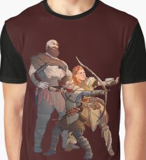 God of War Horizon Zero Dawn Graphic T-Shirt