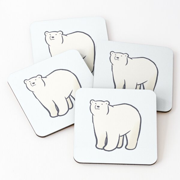 Item preview, Polar bear art  designed and sold by Mayarart.