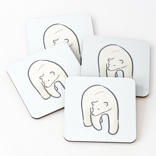 Item preview, Cute Polar bear art  designed and sold by Mayarart.