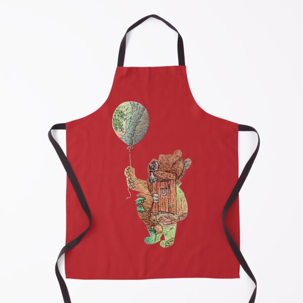 Item preview, Watercolor Silhouette Pooh Bear House designed and sold by Krystal280791 Shop.
