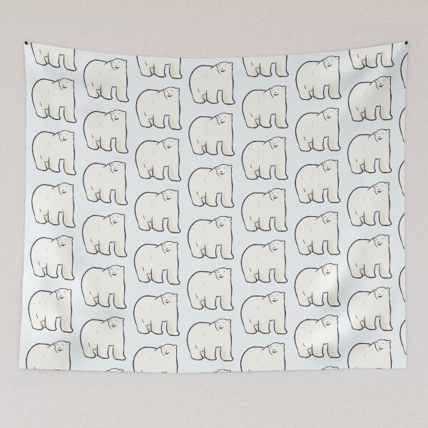 Item preview, Polar bear drawing  designed and sold by Mayarart.