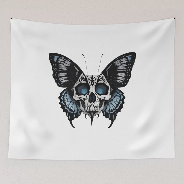 Item preview, Skull Butterfly Concept Art - Version 02 designed and sold by Scarlet Swan.