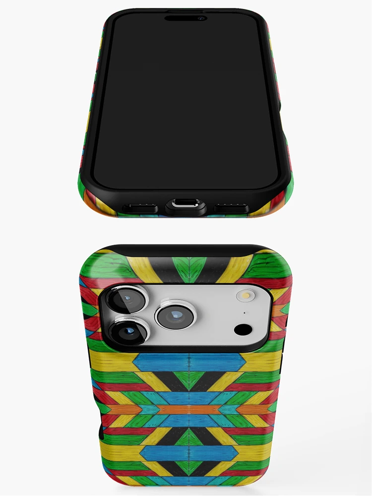 Thumbnail 3 of 4, iPhone Case, Geometric Pattern designed and sold by Rjshabazz.
