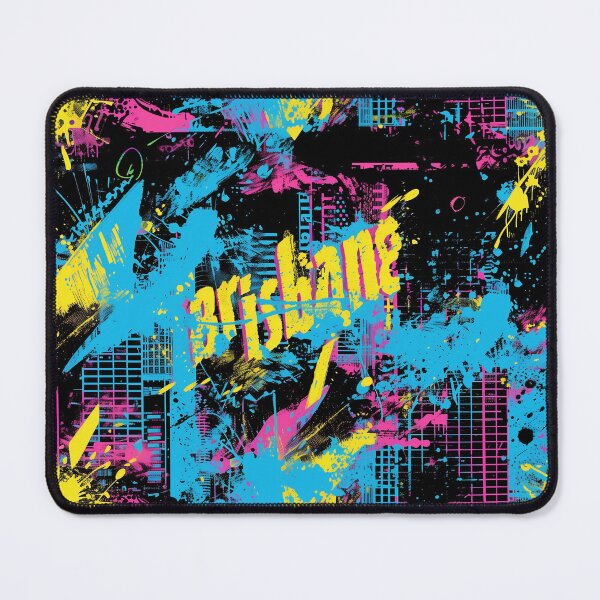 Item preview, Welcome to Brisbane, Australia pop art graphic designed and sold by okeyjet.