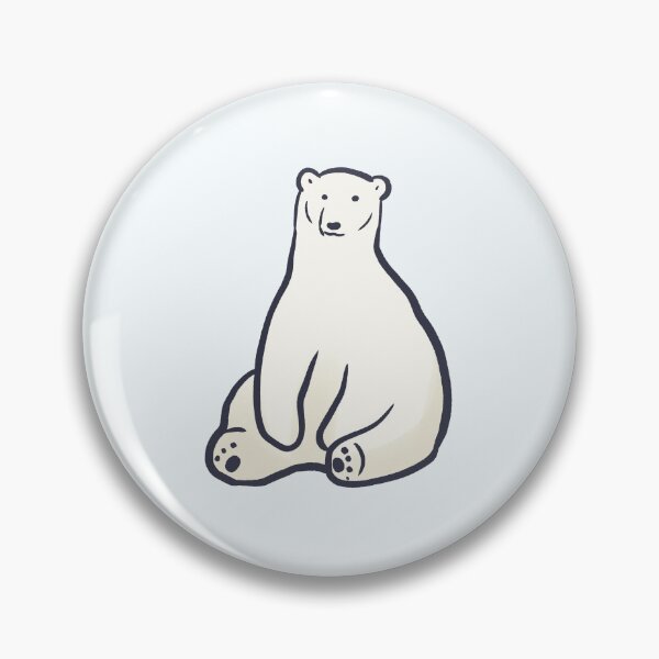 Item preview, Cute Polar bear drawing  designed and sold by Mayarart.