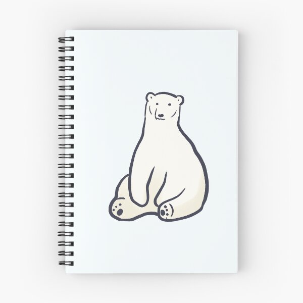 Item preview, Cute Polar bear drawing  designed and sold by Mayarart.