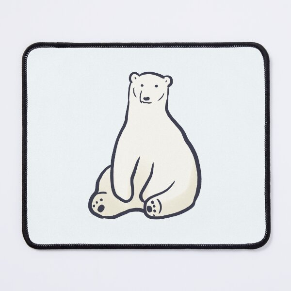 Item preview, Cute Polar bear drawing designed and sold by Mayarart.