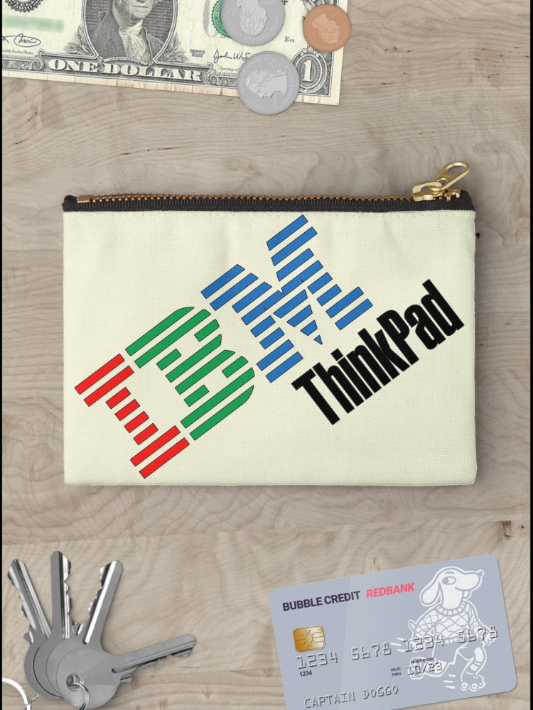 Thumbnail 3 of 4, Zipper Pouch, Computer Company Logo, Vector Simple Lineart designed and sold by Tony Bologna.