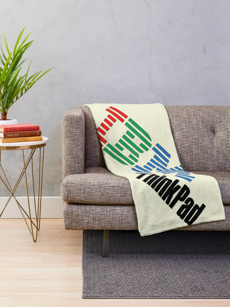 Thumbnail 2 of 6, Throw Blanket, Computer Company Logo, Vector Simple Lineart designed and sold by Tony Bologna.