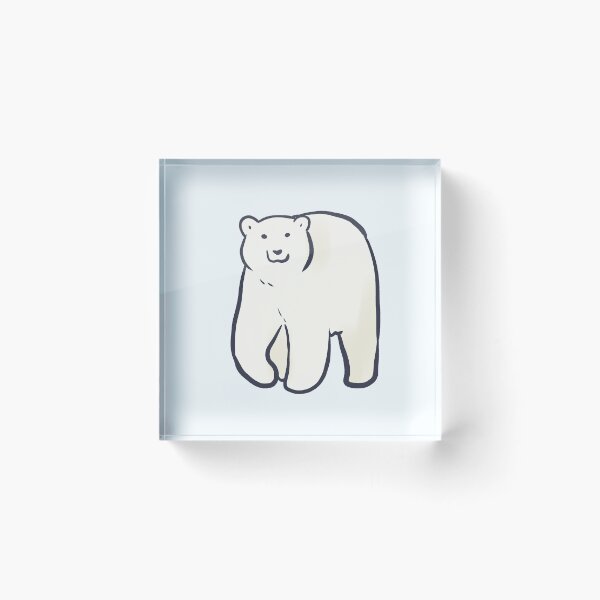 Item preview, Cartoon Polar bear   designed and sold by Mayarart.