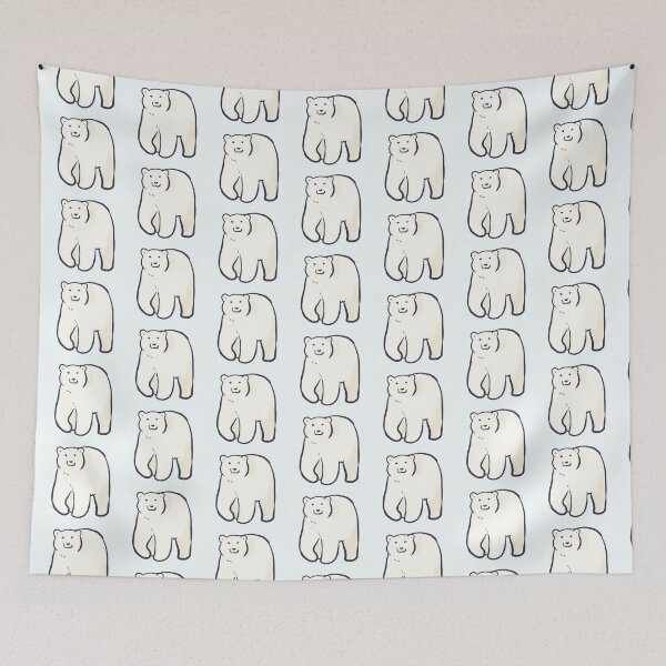Item preview, Cartoon Polar bear   designed and sold by Mayarart.