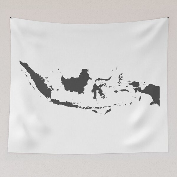 Item preview, Indonesia Love in Charcoal designed and sold by Maren Misner.