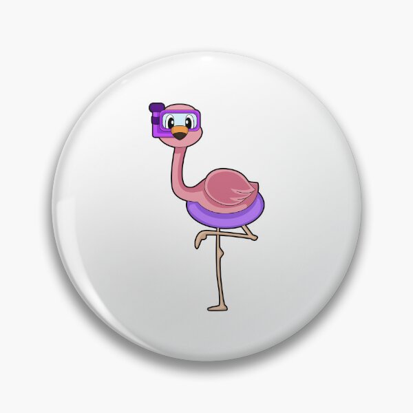 Item preview, Flamingo Diver Snorkel Diving designed and sold by Snabdesign84.