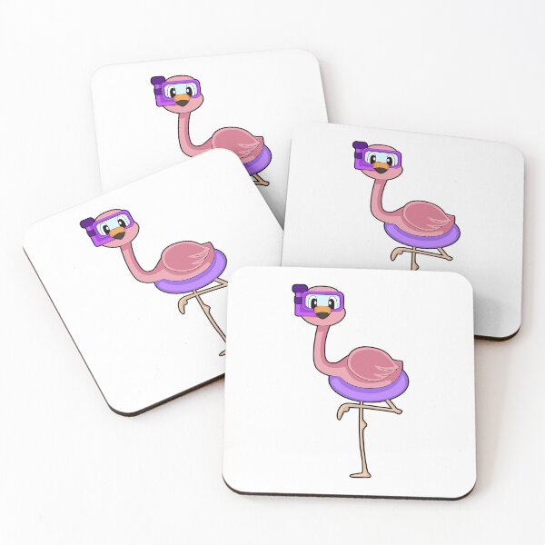 Item preview, Flamingo Diver Snorkel Diving designed and sold by Snabdesign84.